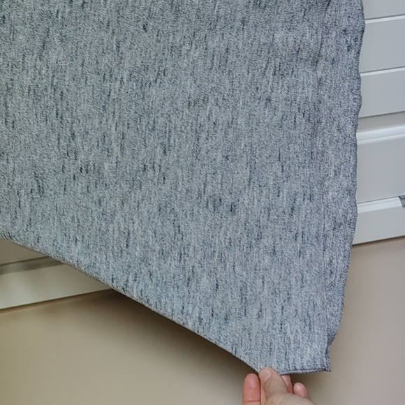 Wilfred Gray knit jersey vintage stretch short sleeves athletic top shirt - Picture 3 of 7